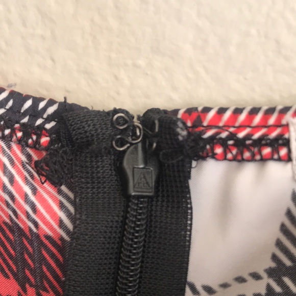 Plaid corset style dress - Do & Be - Picture 5 of 12